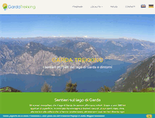 Tablet Screenshot of gardatrekking.com